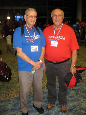 Sgt Lorenzo Valdivia, a guardian, with the Veteran he is assigned to