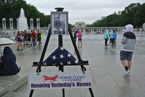 Honoring Yesterday's Heroes at memorial