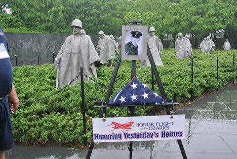 Honoring Yesterday's Heroes at memorial